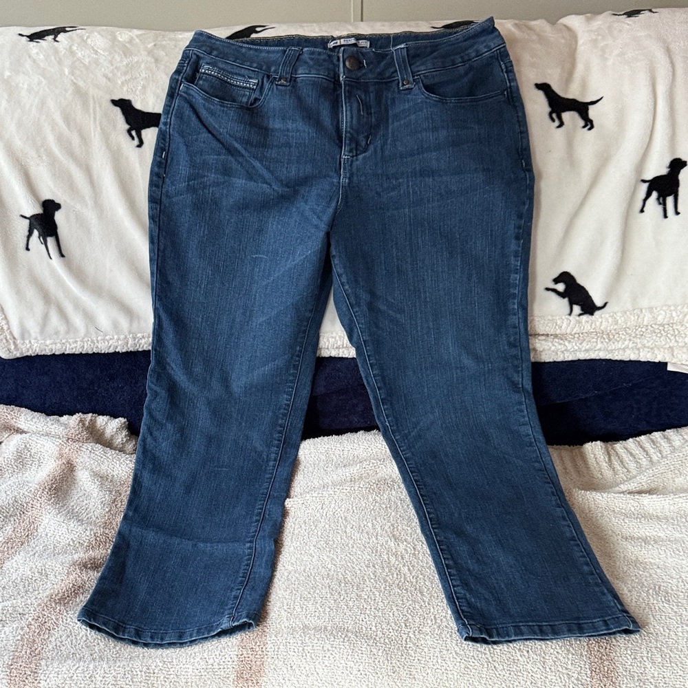 Lee Dark Blue Women's Flare Jeans